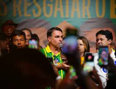 Motociata de Flávio Bolsonaro na Bahia tem baixa adesão