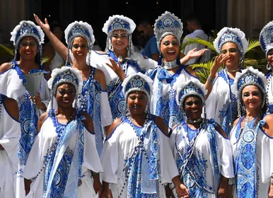 Afoxé Filhas de Gandhy lança música-tema do Carnaval 2027 - Imagem