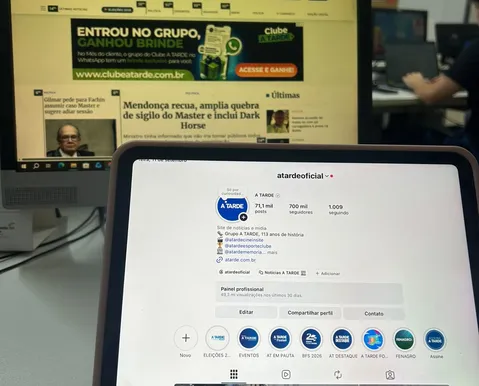A TARDE atinge 700 mil seguidores no Instagram e fortalece conexão