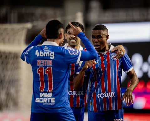 Bahia se isola como equipe com mais viradas no Brasileirão - Imagem