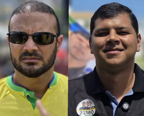 Bolsonaristas apoiam Flávio e pedem "Fora Lula e Moraes" em Salvador