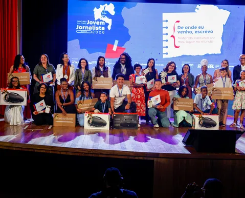 Premiação do Jovem Jornalista 2026 revela talentos da rede pública na Bahia