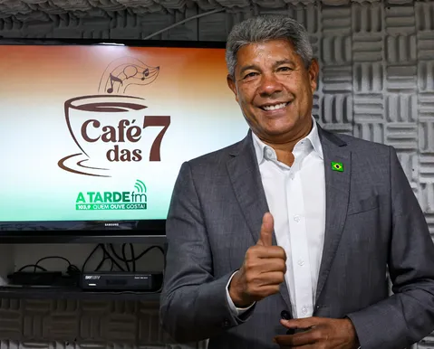 Jerônimo Rodrigues concede entrevista ao vivo ao Grupo A TARDE nesta quinta (29)