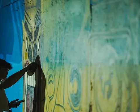 Maior mural indígena do Brasil é concluído em Salvador; veja fotos