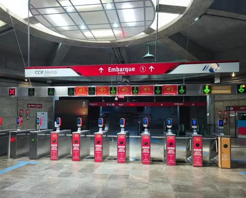 Metrô terá horário estendido para Bahia x São Paulo nesta quarta-feira