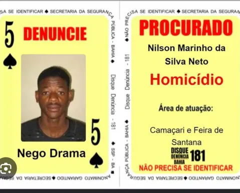 “Entre o sucesso e a lama”: morre 'Nego Drama' com sete mandados de prisão em Valéria