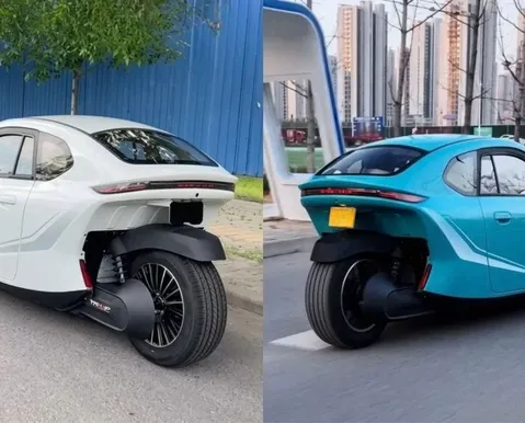 Nem moto, nem carro: conheça elétrico de 3 rodas por R$ 22 mil