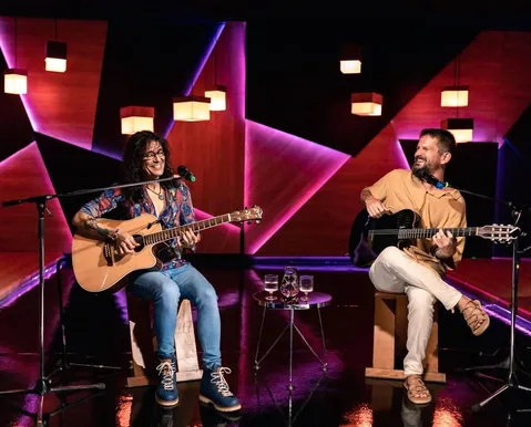 Saulo e Luiz Caldas farão apresentação inédita no Carnaval de Salvador - Imagem