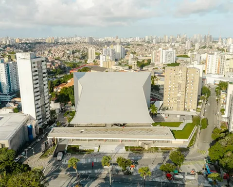 TCA testa acústica da Sala Principal durante concerto da OSBA