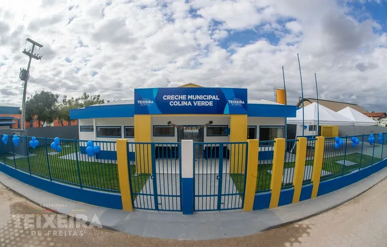 Teixeira de Freitas ganha nova creche para atender mais de 100 crianças