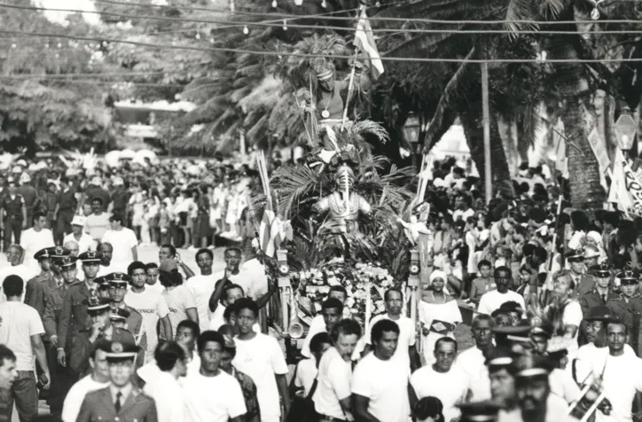 O protagonismo do Cortejo em Salvador é dos Caboclos