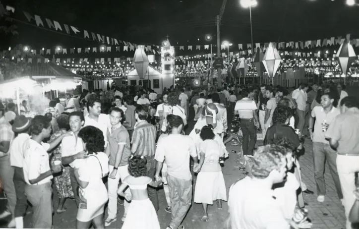 CADERNO MUNICÍPIOS - SÃO JOÃO
Na foto, Arraiá da Capitá
Foto Arestides Batista / CEDOC A TARDE
Data 19/06/1987