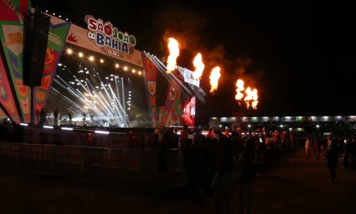 Veja como foi o primeiro dia de São João no Parque de Exposições