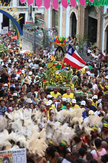 2 de julho bicentenário da independência do Brasil na Bahia 2023.
A cabocla no largo do Pelourinho no desfile cívico do 2 de julho no largo do Pelourinho. Centro histórico de Salvador Bahia Brasil.