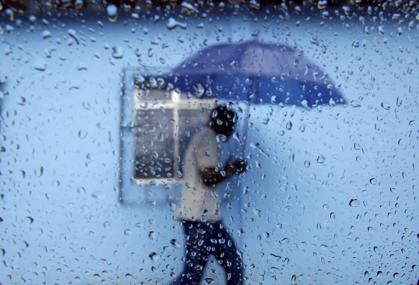 Chuva na região do Costa Azul.