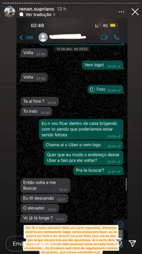 Influenciadora digital acusa ex de agressão e é detonada na internet