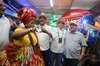 O presidente do A TARDE, João de Mello Leitão, o governador Jerônimo Rodrigues e o secretário de Turismo, Maurício Bacelar