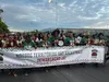 Indígenas protestaram em Salvador