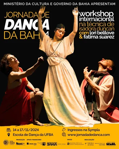 Programação da '14ª Jornada de Dança da Bahia'