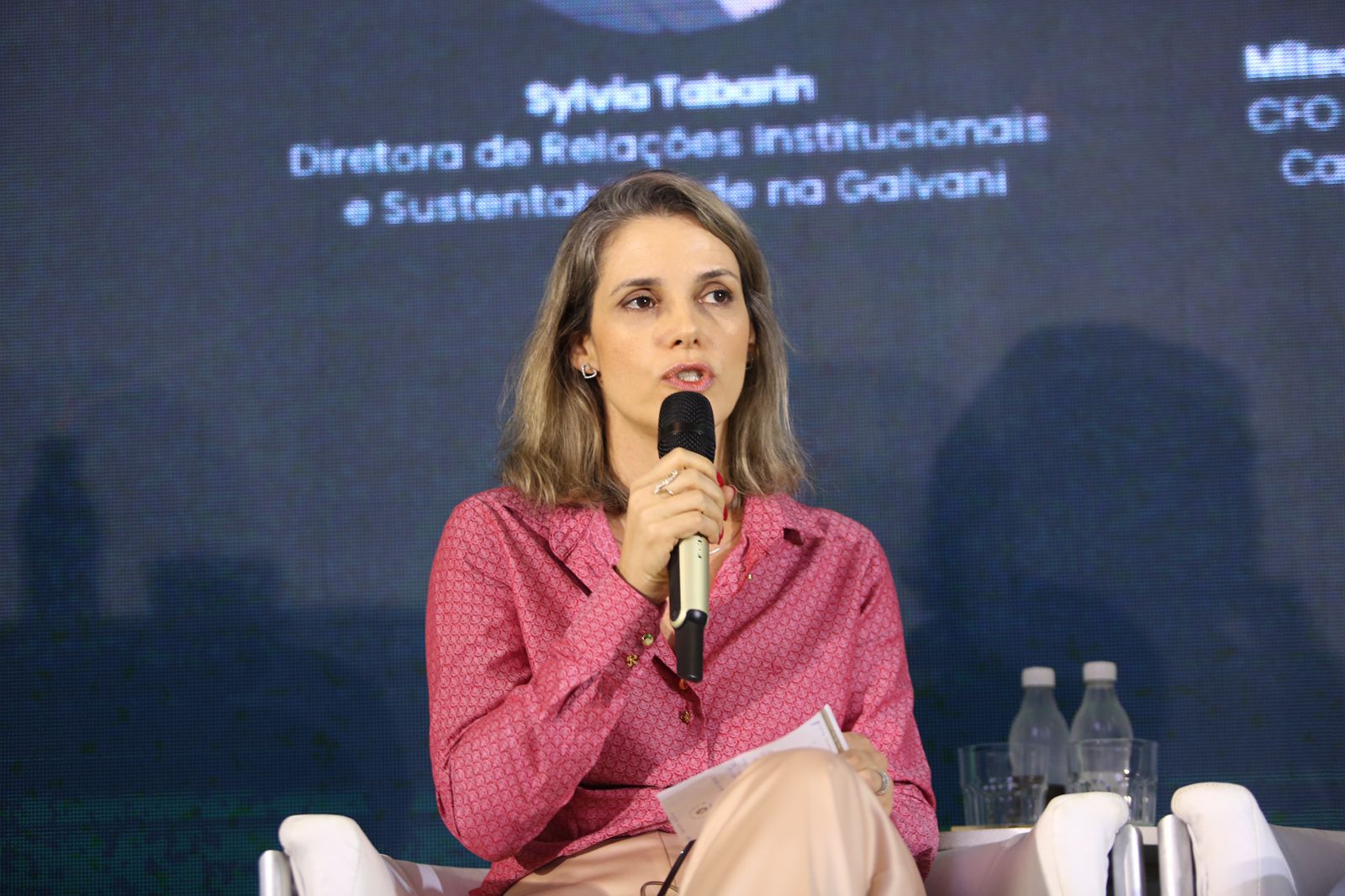 Sylvia Tabarin, diretora de relações institucionais e Sustentabilidade da Galvani