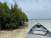 Praia das Neves na Ilha de Maré é opção de passeio durante o Verão