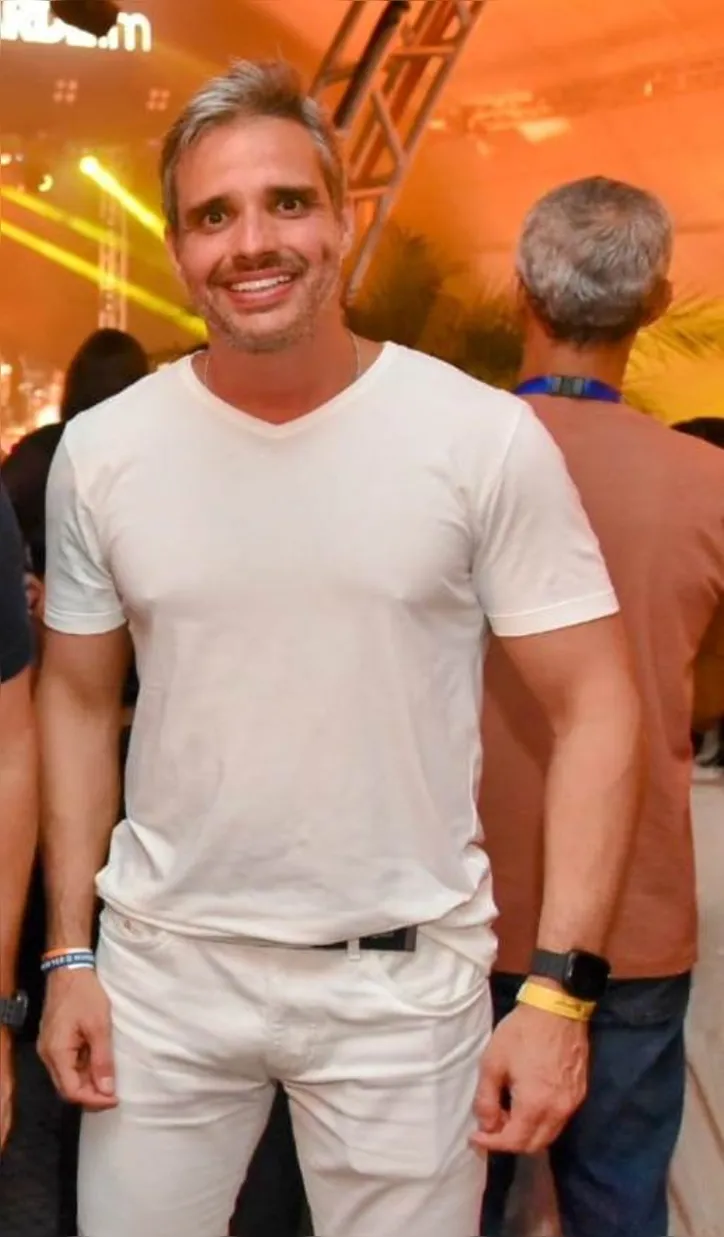 Alberto Braga, secretário Municipal de Inovação e Tecnologia, prestigia o Festival