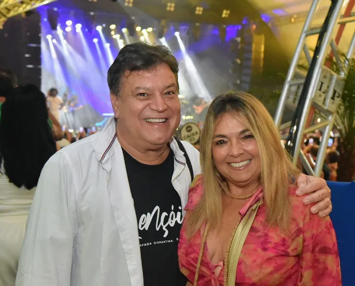 Marcos Pedreira e Rosana Lins