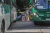 Categoria saiu em protesto pela região do Centro