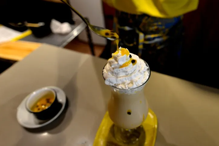 O café da receita tem que ser bem intenso