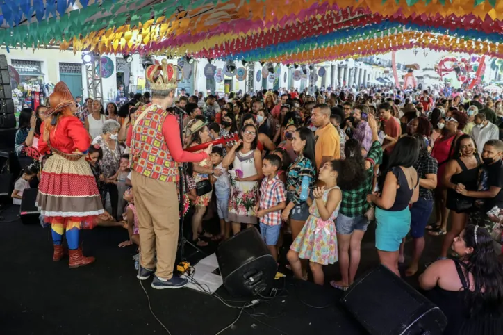 Animação tomou conta no terceiro dia de festa no Pelourinho