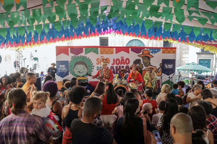 Animação tomou conta no terceiro dia de festa no Pelourinho