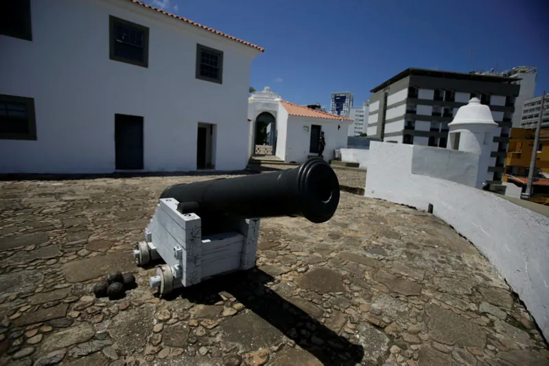 Forte São Diogo, na encosta do Morro de Santo Antônio