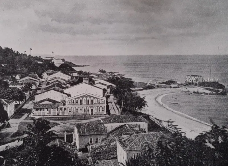Porto da Barra no final do século 19