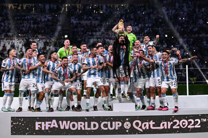Argentina sagrou-se Tricampeã do mundo, ao vencer a França por 4 a 2