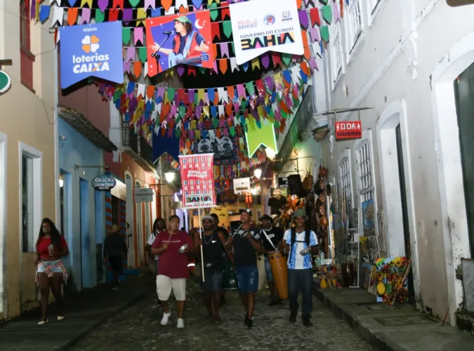 Centro Histórico reúne tradição e alegria em 1° dia de festa 