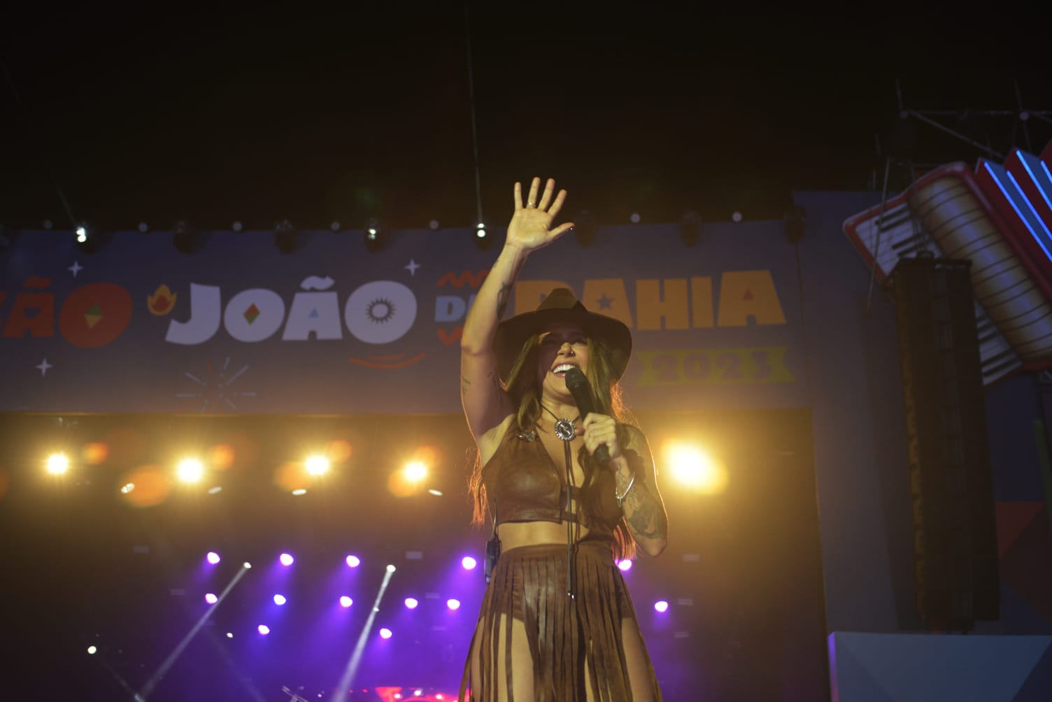 Confira fotos da terceira noite de São João em Salvador