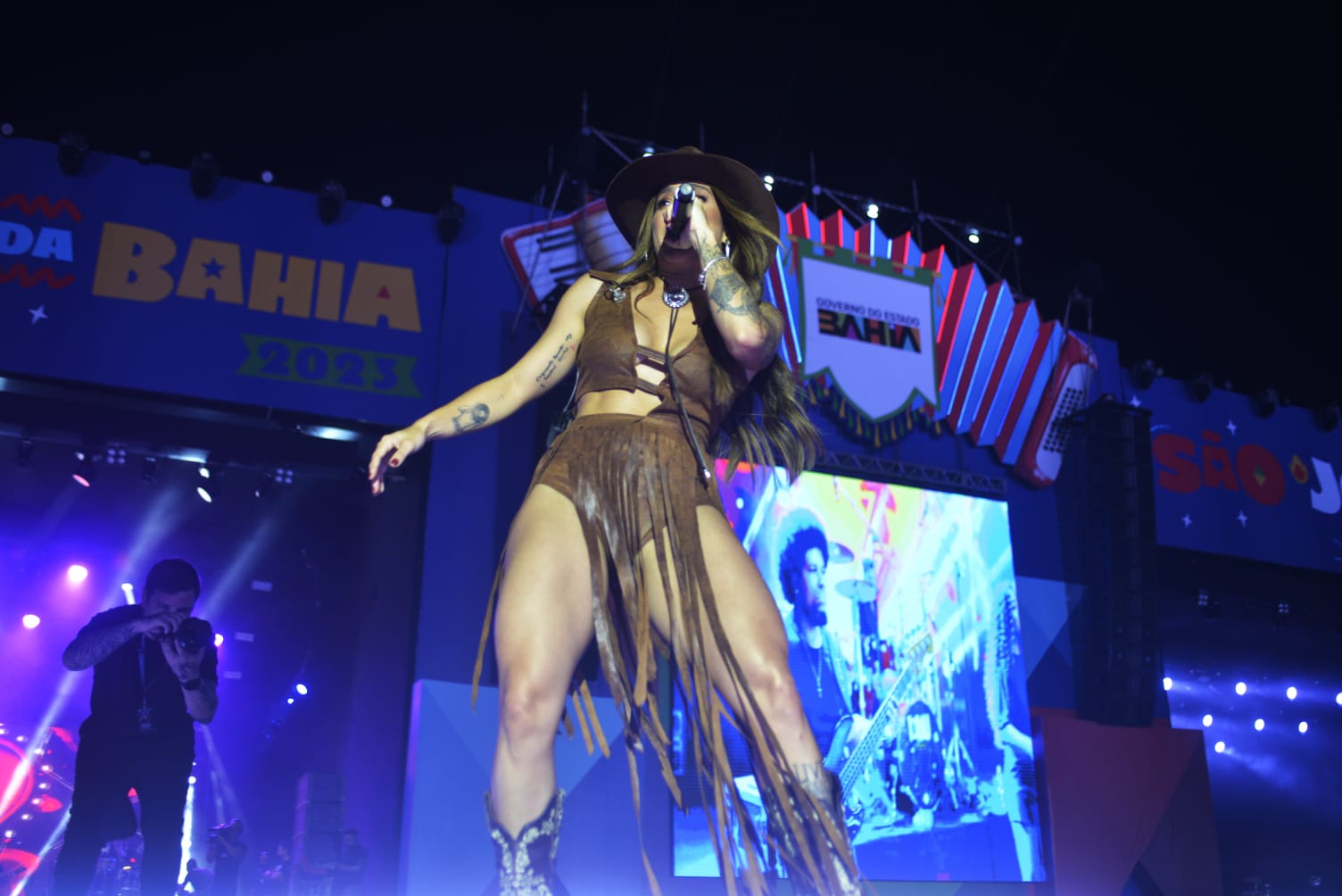 Confira fotos da terceira noite de São João em Salvador