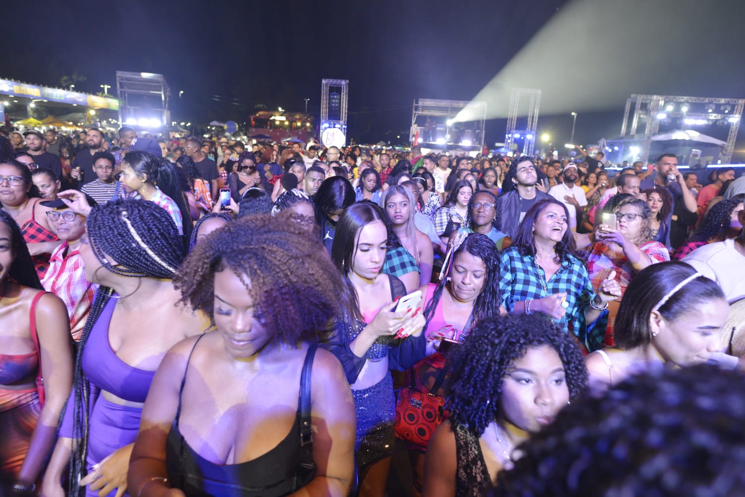 Confira fotos da terceira noite de São João em Salvador