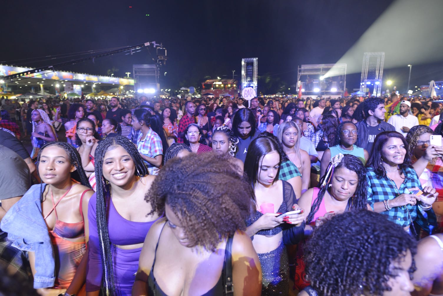 Confira fotos da terceira noite de São João em Salvador