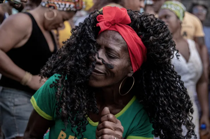 Flagrantes durante a 19ª Caminhada da Liberdade em comemoração ao Dia da Consciência Negra