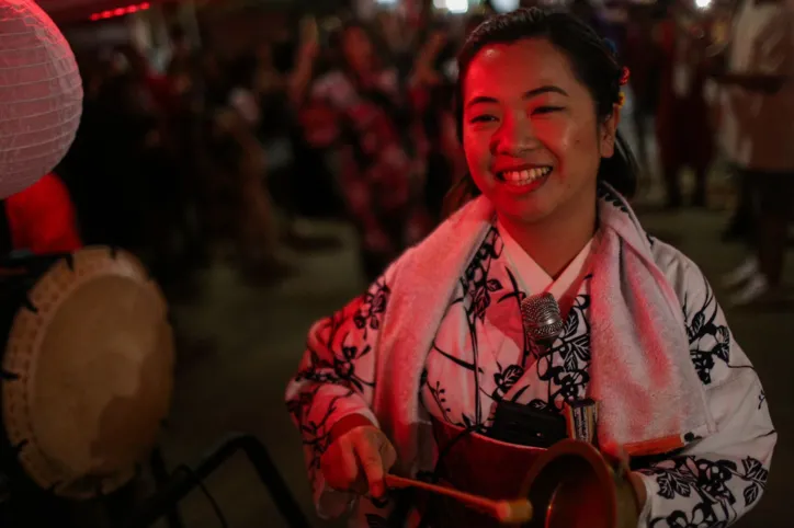 Confira fotos do último dia do Bon Odori no Parque de Exposições