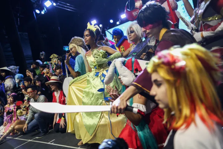 Confira fotos do último dia do Bon Odori no Parque de Exposições