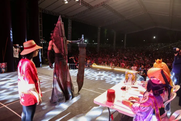 Confira fotos do último dia do Bon Odori no Parque de Exposições