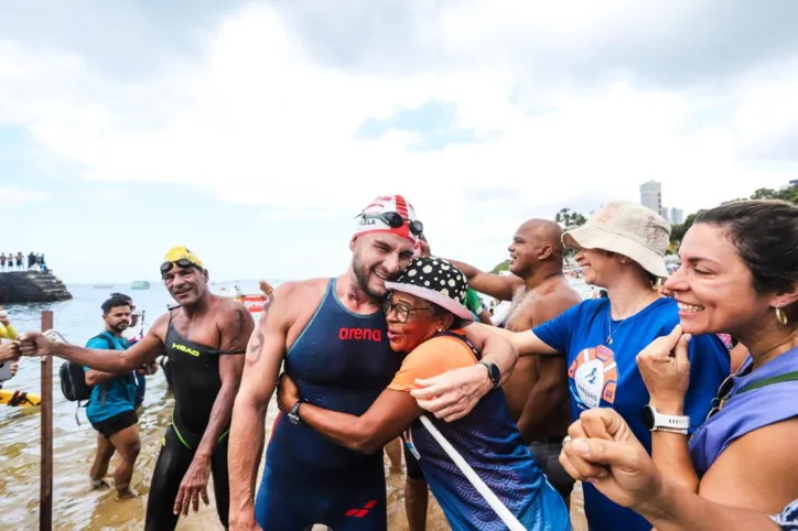 Confira imagens da 53ª edição da Travessia Mar Grande-Salvador