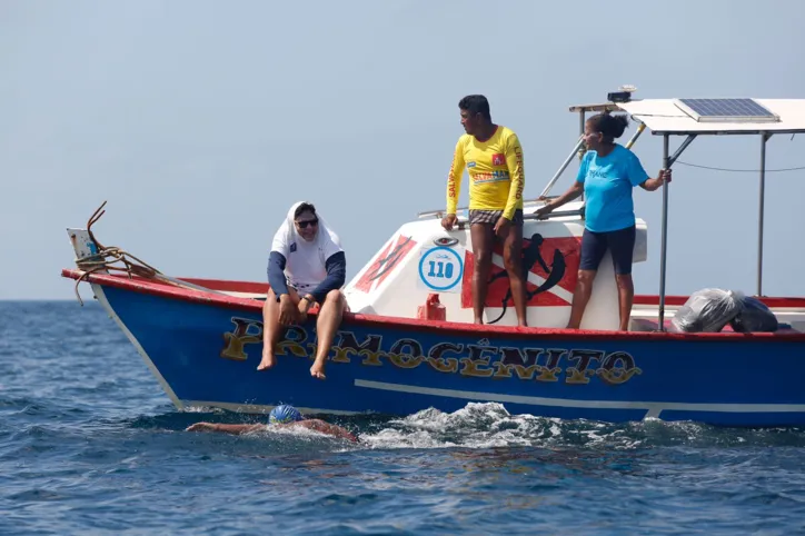 Confira imagens da 53ª edição da Travessia Mar Grande-Salvador