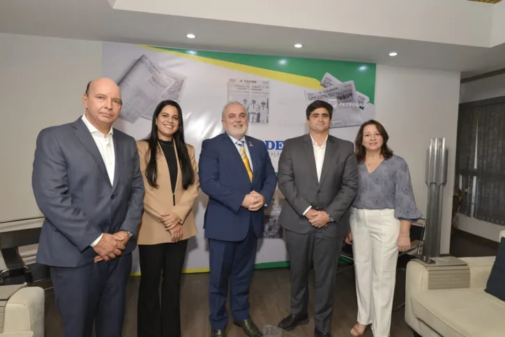 Luciano Neves, Andreia Silveira, Jean Paul Prates, João Mello Leitão e Márcia Firmino