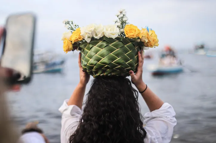 Confira as belas imagens da Festa de Iemanjá