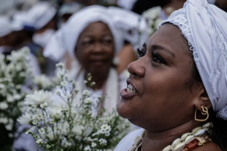 Confira as imagens da Lavagem de Bonfim