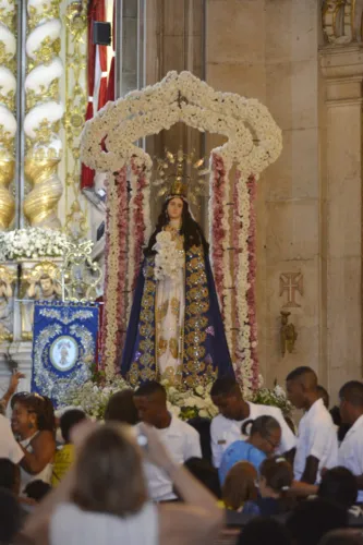 Confira as imagens em homenagem a Nossa Senhora da Conceição da Praia