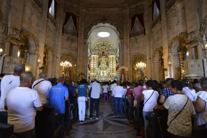 Confira as imagens em homenagem a Nossa Senhora da Conceição da Praia